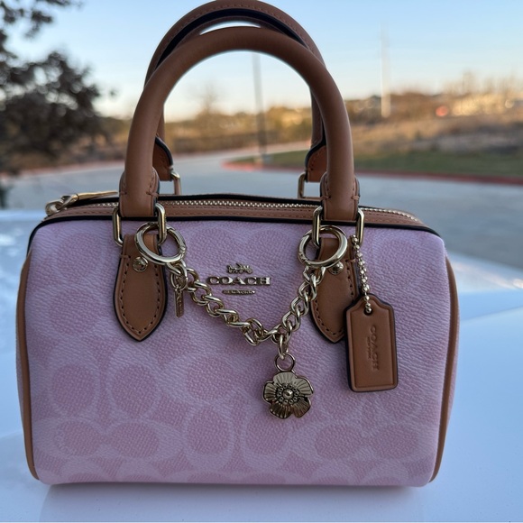 Coach mini rowen crossbody